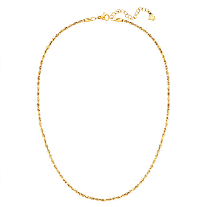 Kordel-Kette gold
