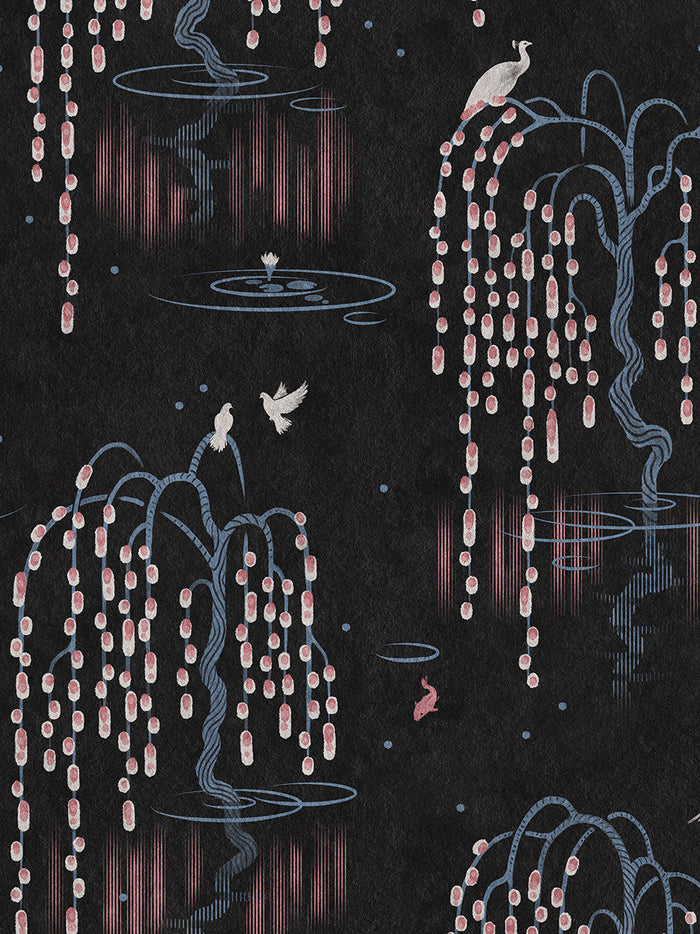 Kyoto Blossom Wallpaper Sample