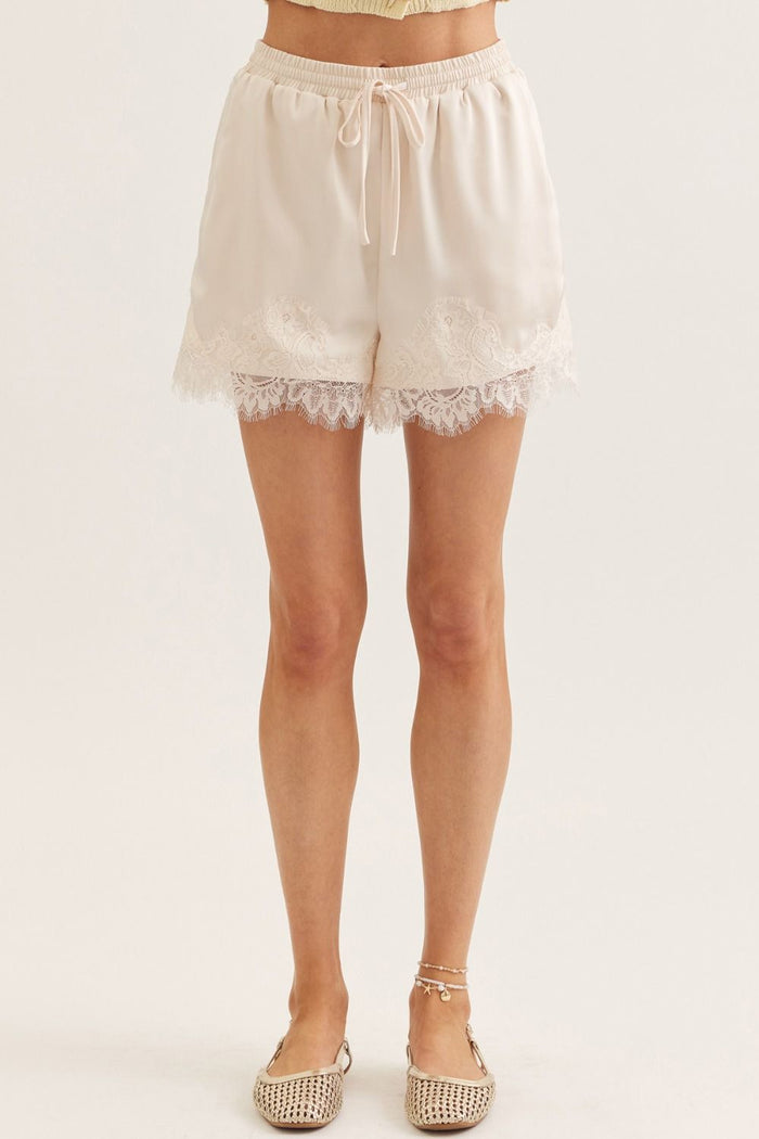 Lace Hem Short - Molly + Kate