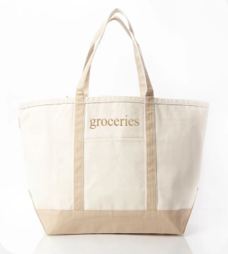 Large Classic Tote - Groceries