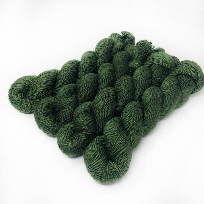 Leafy Goodness - wholesale- 70/30 merino silk single ply