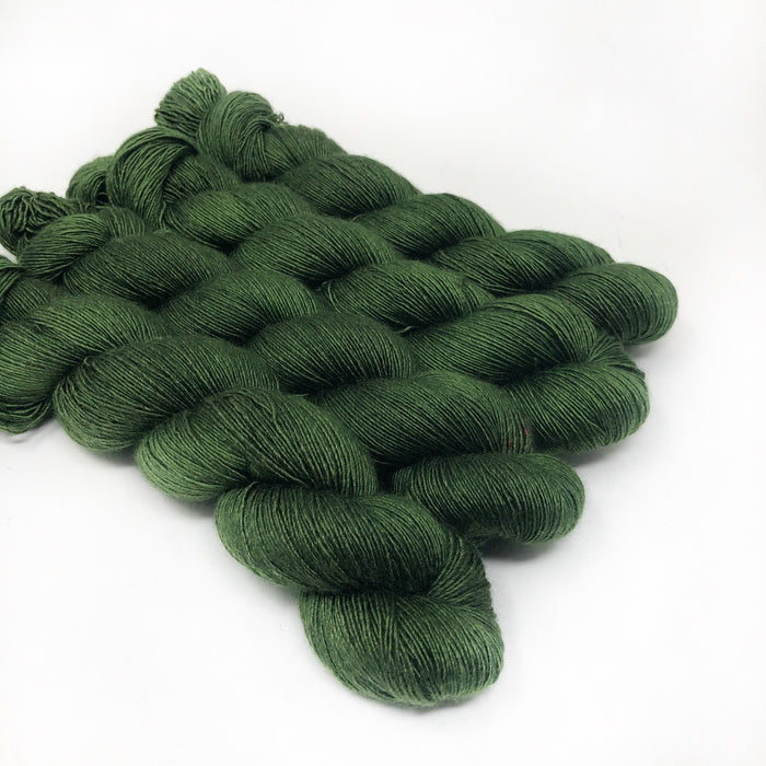 Leafy Goodness - wholesale- 70/30 merino silk single ply