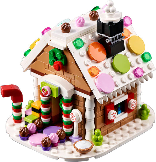 Lego 40139 Christmas Gingerbread House - Lego Minifigures Frame Display - 1