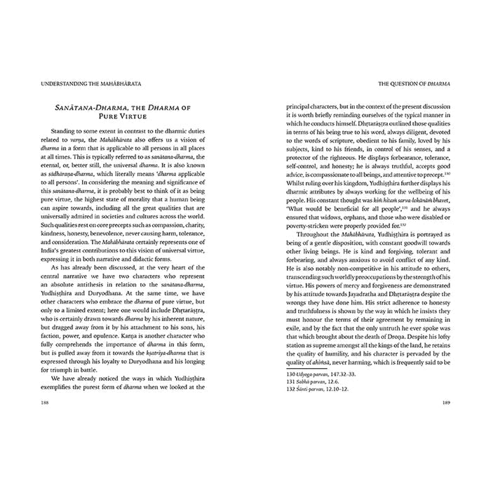 Light on the Mahabharata