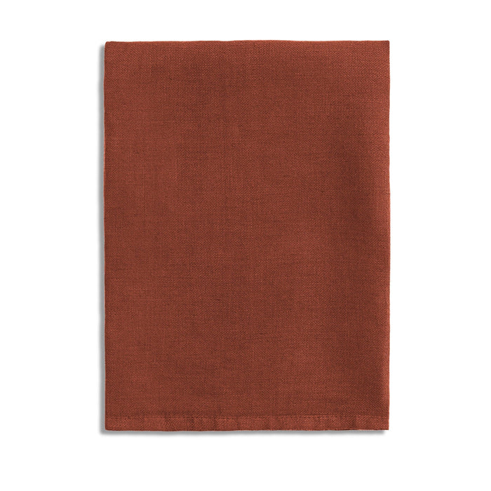 Linen Sateen Napkins - Brick (Set of 4) - L'OBJET