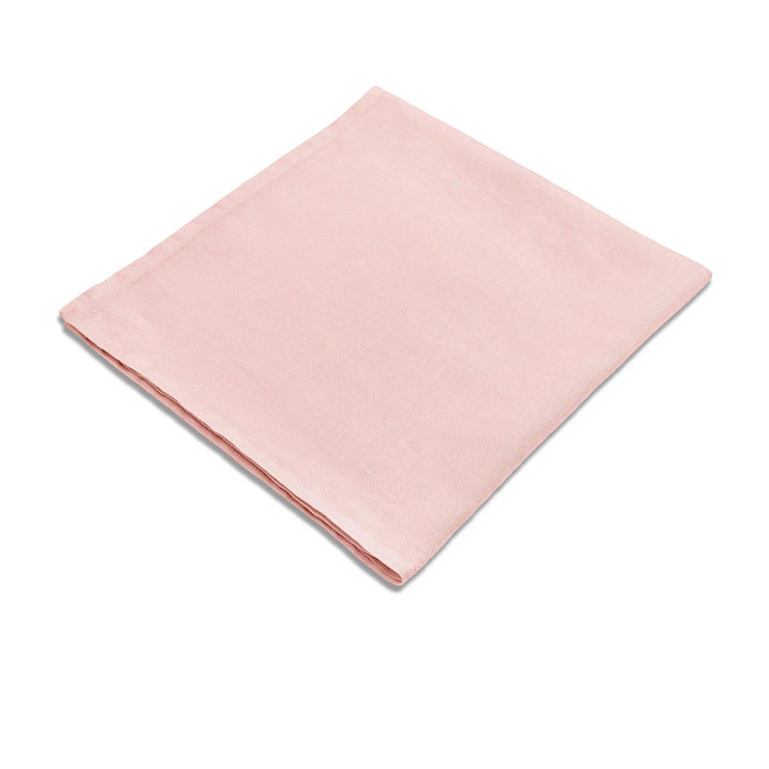 Linen Sateen Napkins - Pink (Set of 4) - L'OBJET