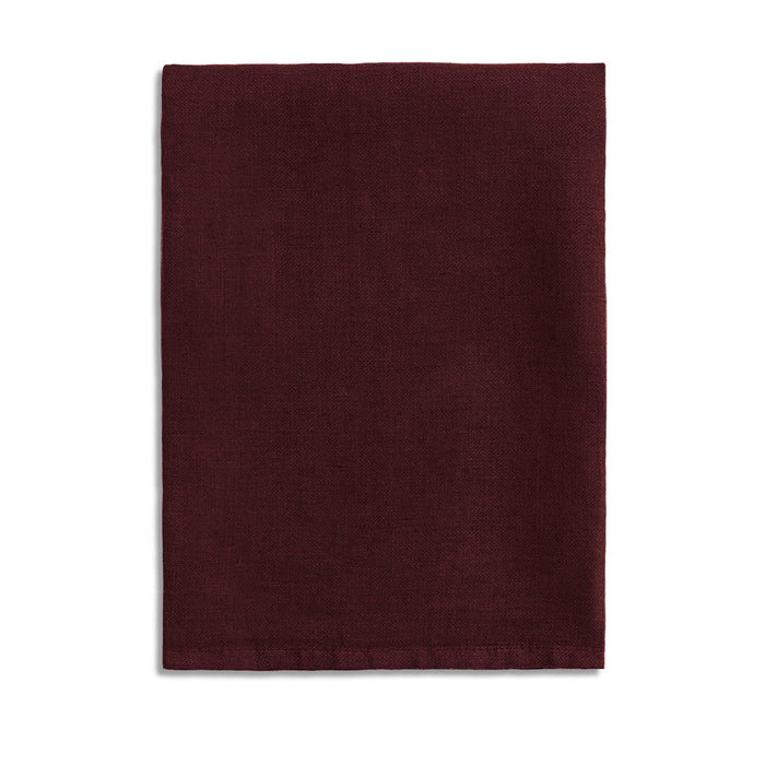 Linen Sateen Napkins - Wine (Set of 4) - L'OBJET