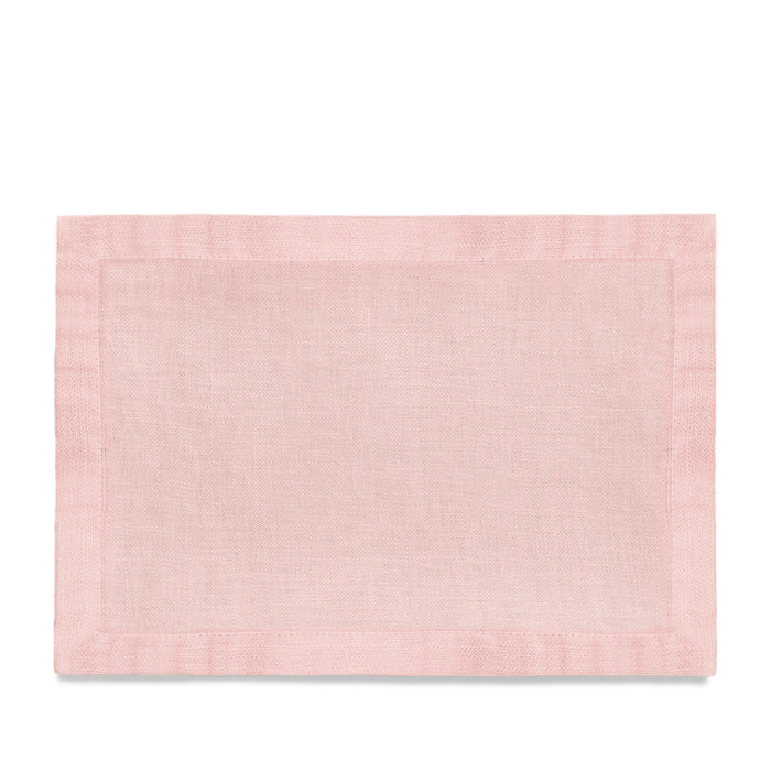 Linen Sateen Placemats - Pink (Set of 4) - L'OBJET