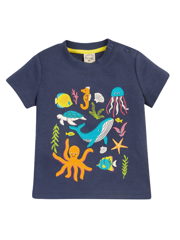 Little Creature Applique T-shirt