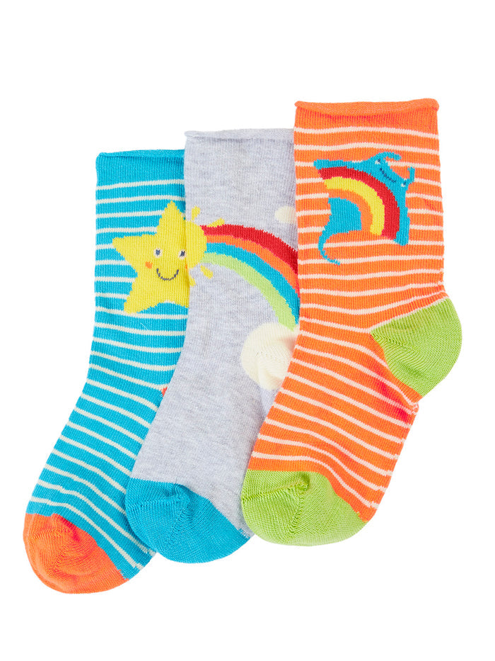 Little Roly Bamboo Socks 3 Pack