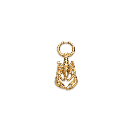 Lobster Charm Gold