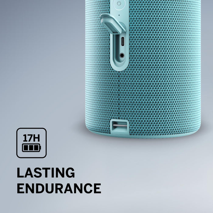 Loewe We. HEAR 2 Portable Bluetooth Wireless Speaker - Aqua Blue Aqua Blue