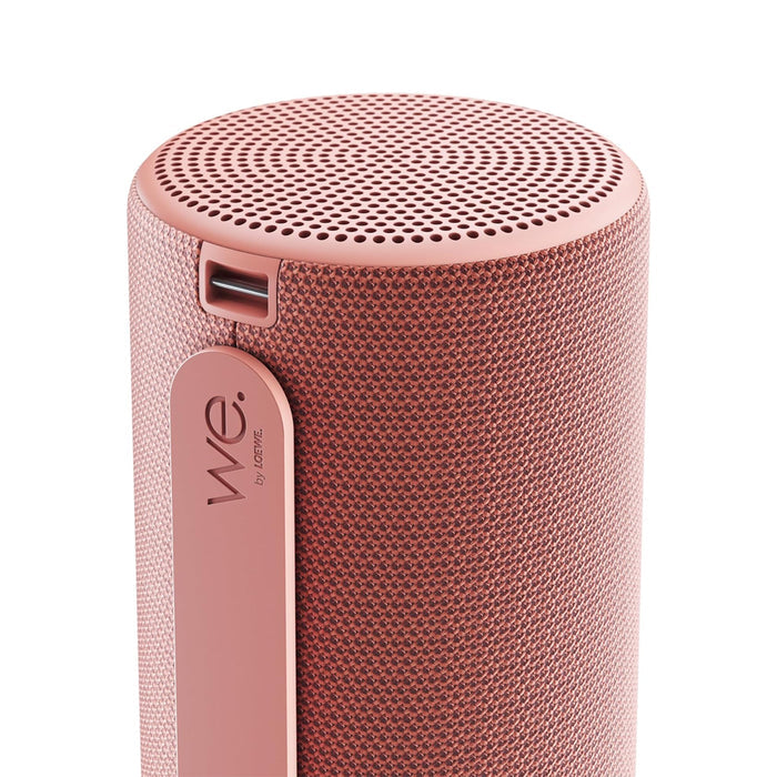 Loewe We. HEAR 2 Portable Bluetooth Wireless Speaker - Coral Red Coral Red