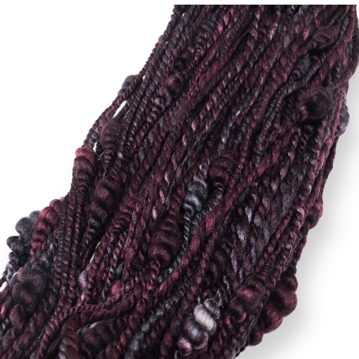 Long Night - beehive textured hand spun