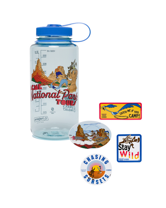 Shop Looney Tunes x Parks Project Water Bottle and Sticker Pack | multi-color