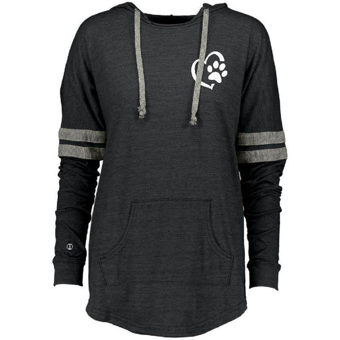 Love Paw Holloway Ladies Hooded Low Key Pullover-KaboodleWorld