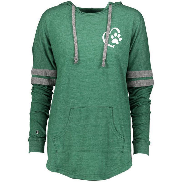 Love Paw Holloway Ladies Hooded Low Key Pullover-KaboodleWorld