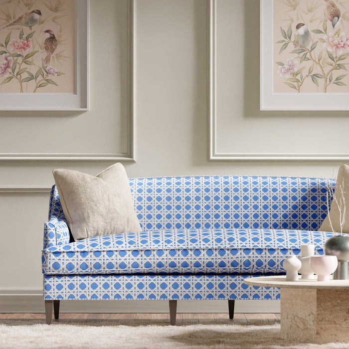 Lovelace Cotton Fabric - Delft/Origami - Diane Hill