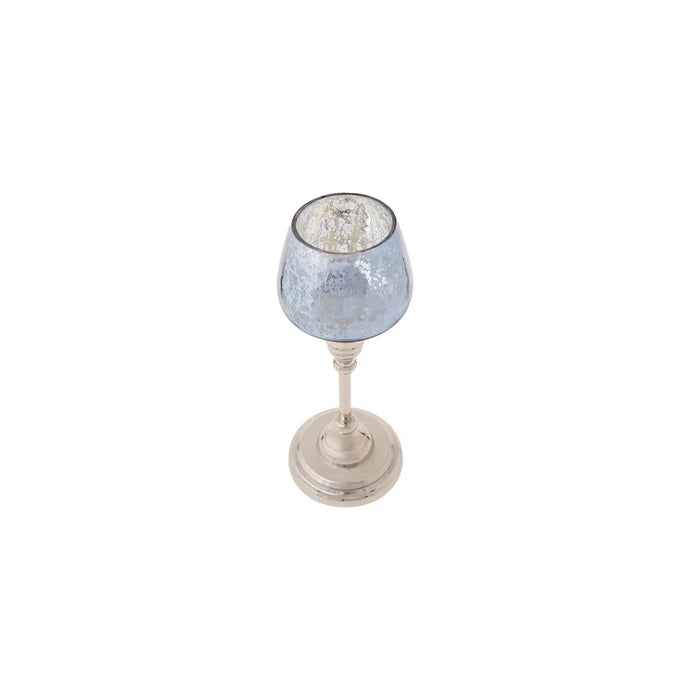 LUCCA  ŞAMDAN TEALIGHT MUMLUK  23,  MAVİ