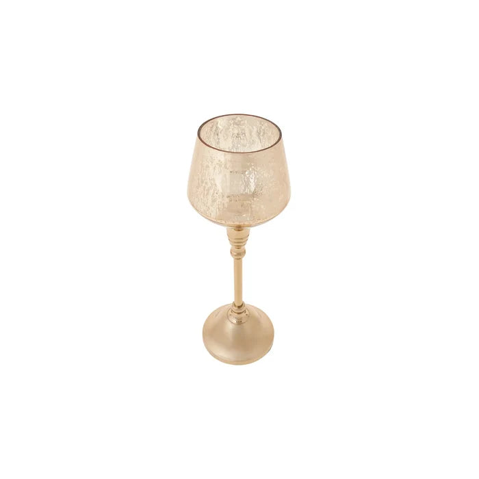 LUCCA  ŞAMDAN TEALIGHT MUMLUK  30X, GOLD