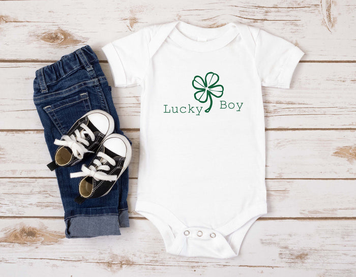 Lucky Mama & Lucky Babe Matching Saint Patrick's Day T-shirts