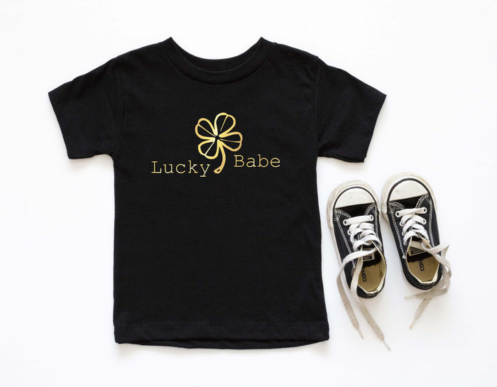 Lucky Mama & Lucky Babe Matching Saint Patrick's Day T-shirts
