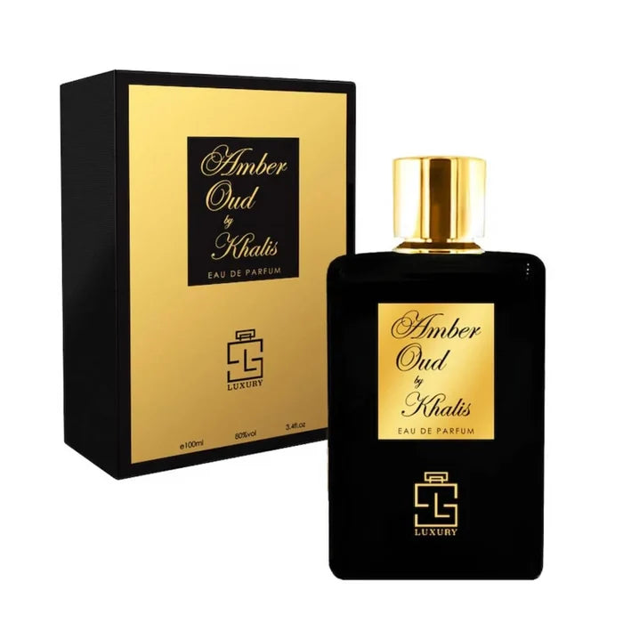 Luxury Amber Oud By Khalis Unisex Eau De Parfum 100 ml