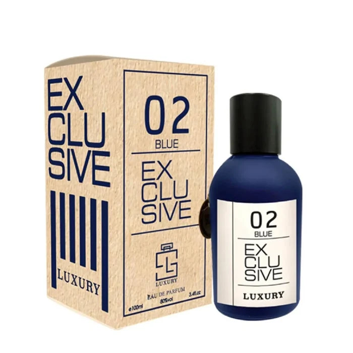 Luxury Exclusive 02 Blue Unisex Eau De Parfum 100 ml