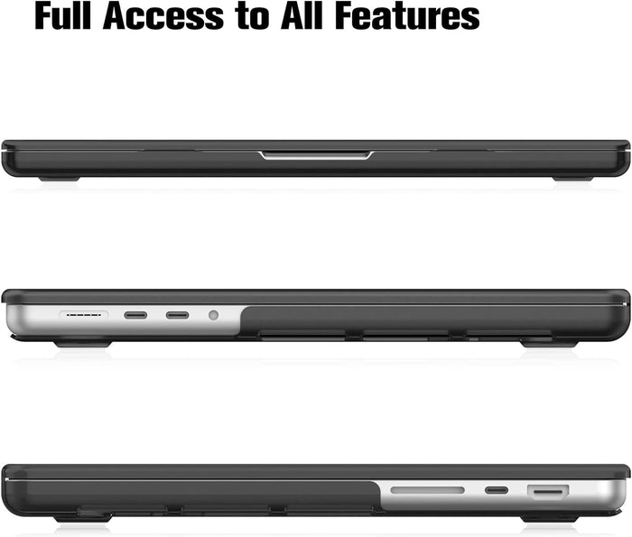 MacBook Pro 14-Inch (M5/M4/M3/M2/M1 Chip, 2026-2021) Snap-On Hard Shell Frosted Cover | Fintie