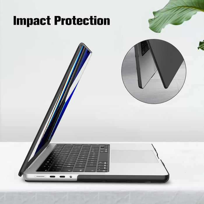 MacBook Pro 14-Inch (M5/M4/M3/M2/M1 Chip, 2026-2021) Snap-On Hard Shell Frosted Cover | Fintie