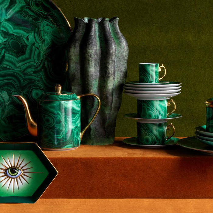 Malachite Tea Cup - L'OBJET