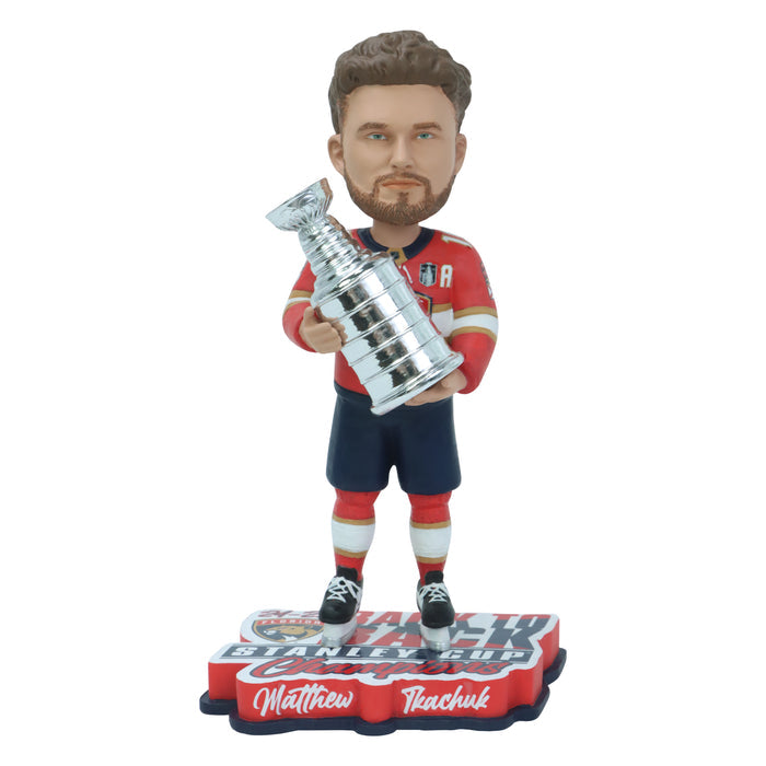 Matthew Tkachuk Florida Panthers Back To Back Stanley Cup Champions NHL Bobblehead