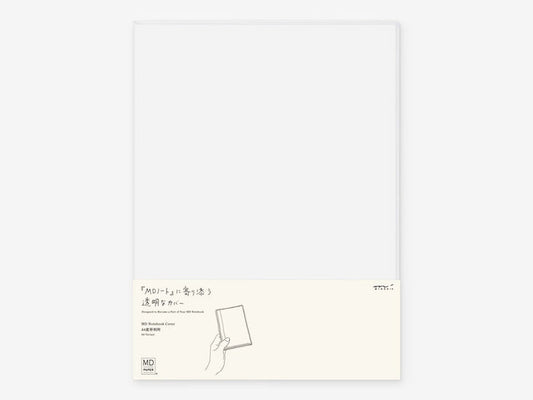 Midori MD Notebook A4 Clear Cover