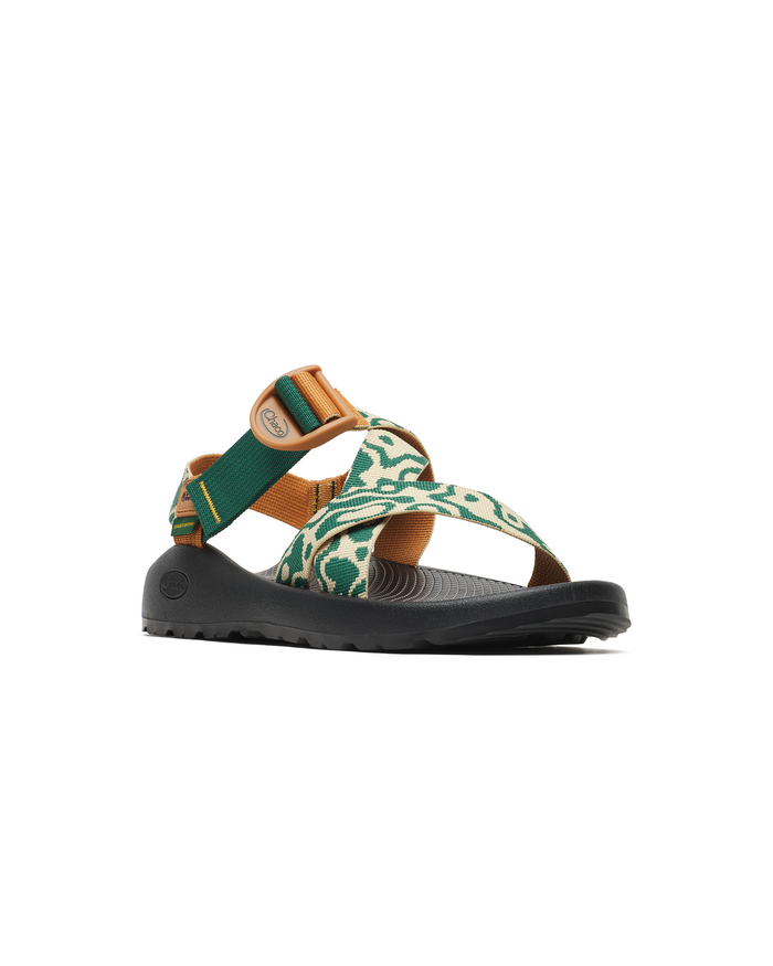 Shop Men's Chaco x Parks Project Mega Z/1 Wide-Strap Classic Sandal | green-and-natural