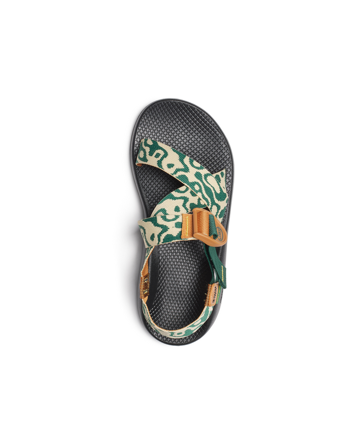 Shop Men's Chaco x Parks Project Mega Z/1 Wide-Strap Classic Sandal | green-and-natural