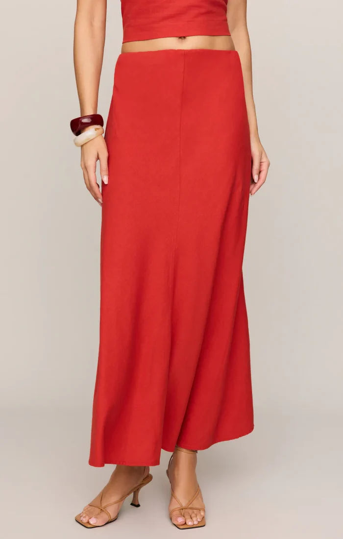 Meryl Skirt - Chili Pepper - Molly + Kate