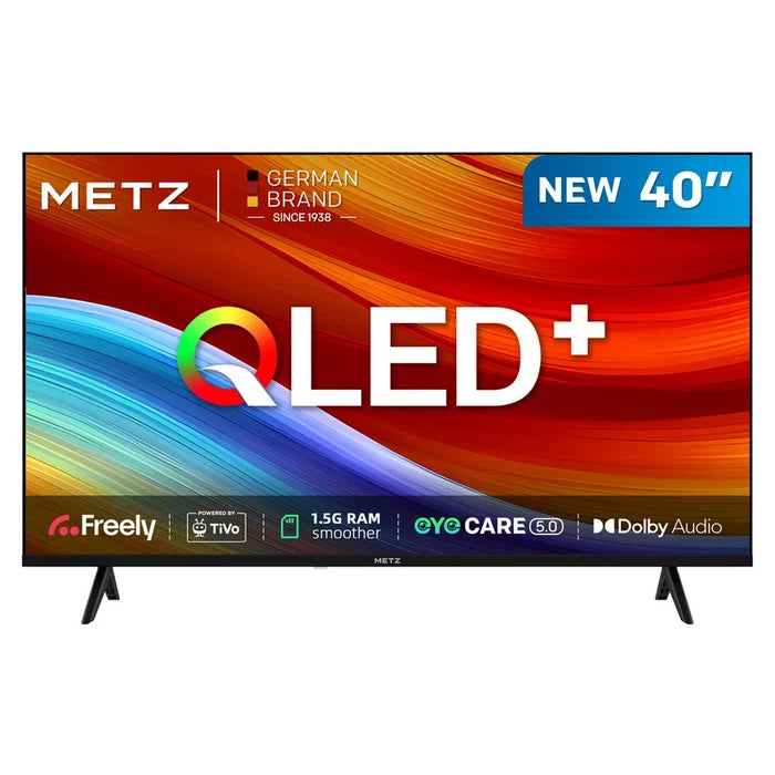 Metz 40MQH6800ZUK 40 Inch HD Smart QLED TV with Freely Power By TiVo 40 Inch