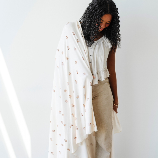 MINKY STRETCH LUXE XL SWADDLE/BLANKET