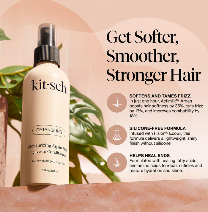 Moisturizing Argan Milk Leave-In Conditioner - Molly + Kate
