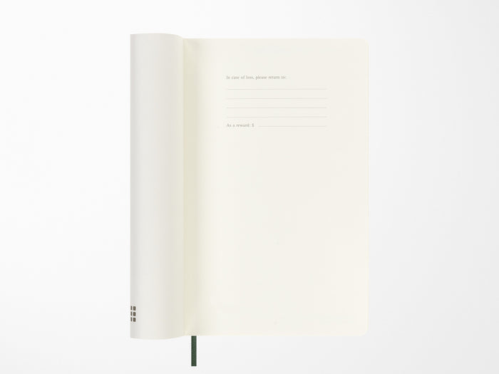 Moleskine 2027 Daily Planner - Myrtle Green Soft Cover