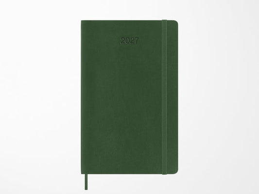 Moleskine 2027 Weekly Planner - Myrtle Green Hardcover