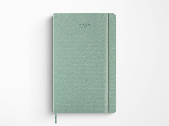 Moleskine 2027 Weekly Planner - Sage Green Hardcover