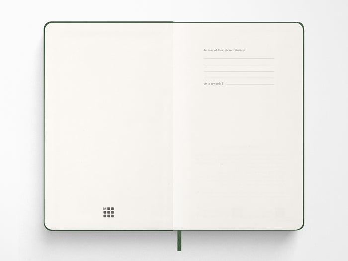Moleskine 2027 Weekly Planner - Sage Green Hardcover