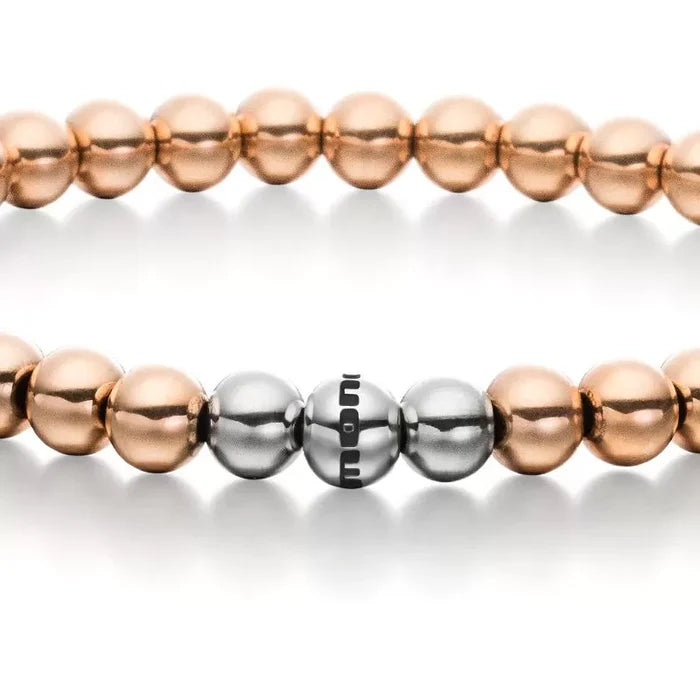 Monomania Power of 3! Perlenarmband “Sanftmut”, Edelstahl