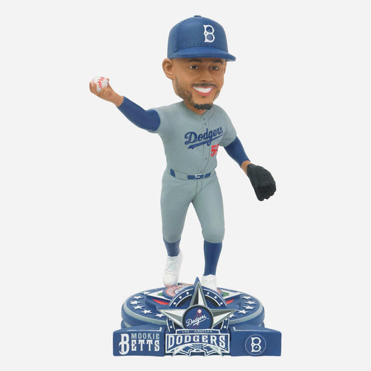 Mookie Betts Los Angeles Dodgers Salute To The Negro Leagues Game MLB Bobblehead