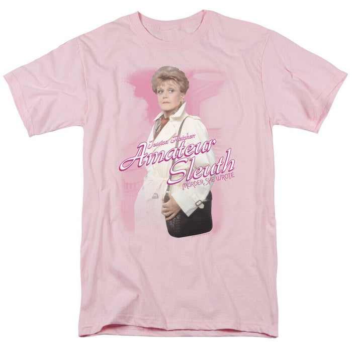 Murder She Wrote - Amateur Sleuth Pink T-Shirt