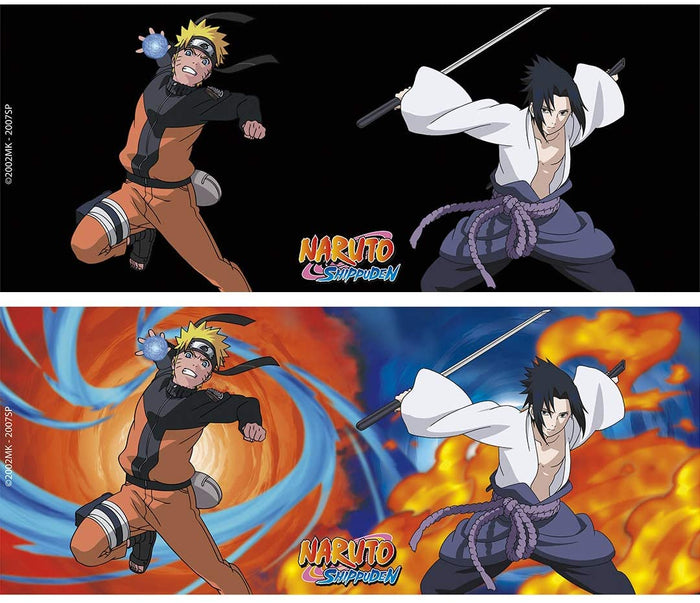 Naruto Shippuden - Naruto & Sasuke Magic Mug Set - Kryptonite Character Store