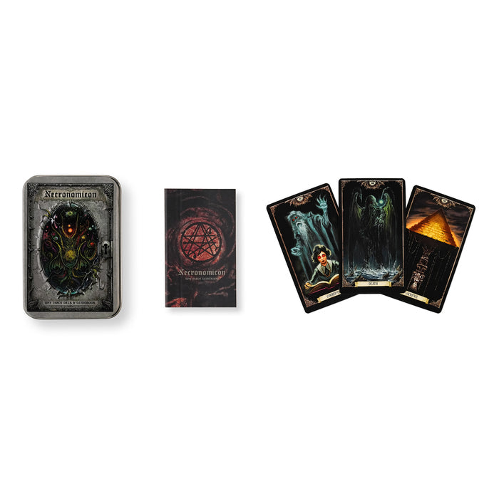 Necronomicon Tiny Tarot Deck and Guidebook