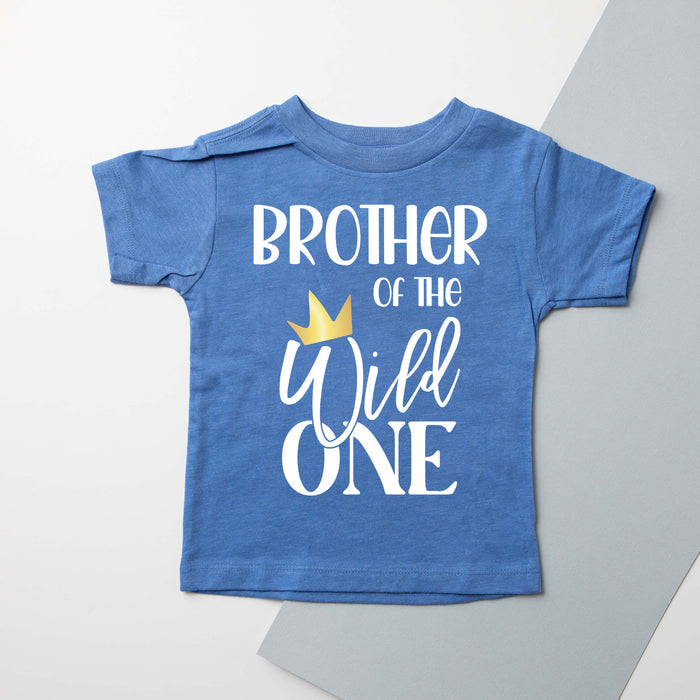 New "Sibling of Wild One" 1st Birthday Toddler-Youth Shirts