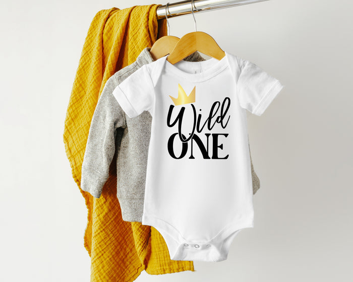New "Wild One" 1st Birthday T-shirt/Bodysuit